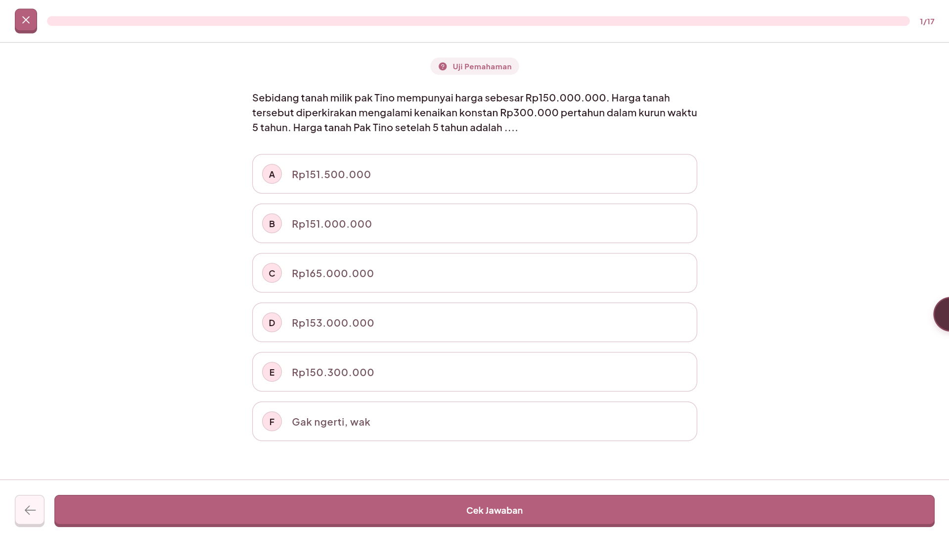 Screenshot Soulmath Practice