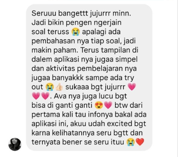 Testimoni pengguna SoulMath 1