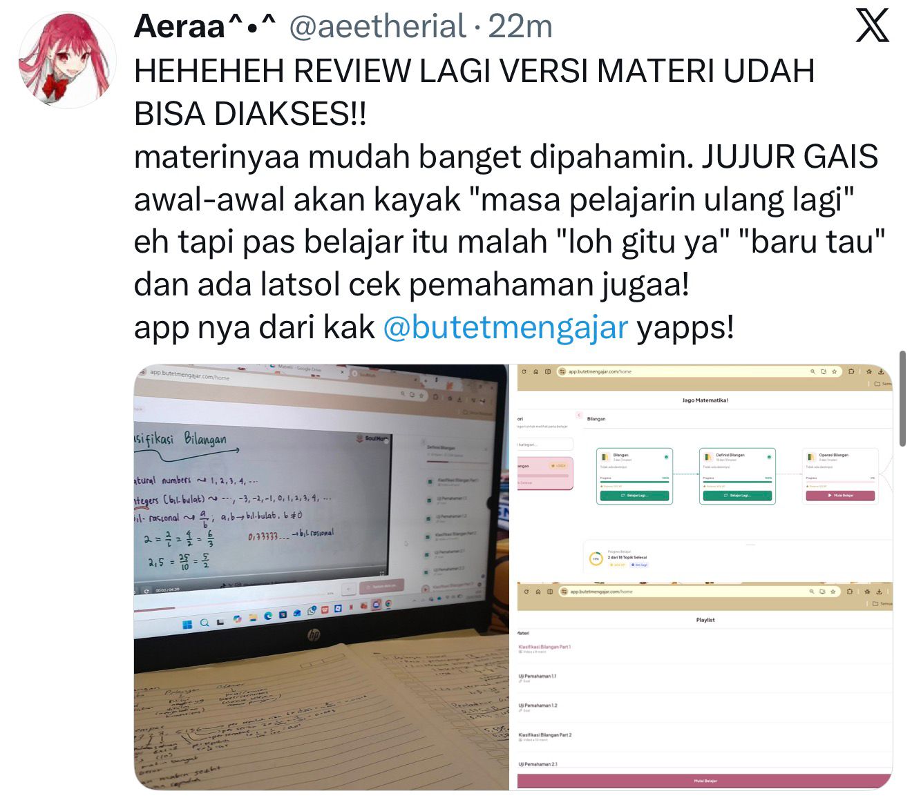 Testimoni pengguna SoulMath 3