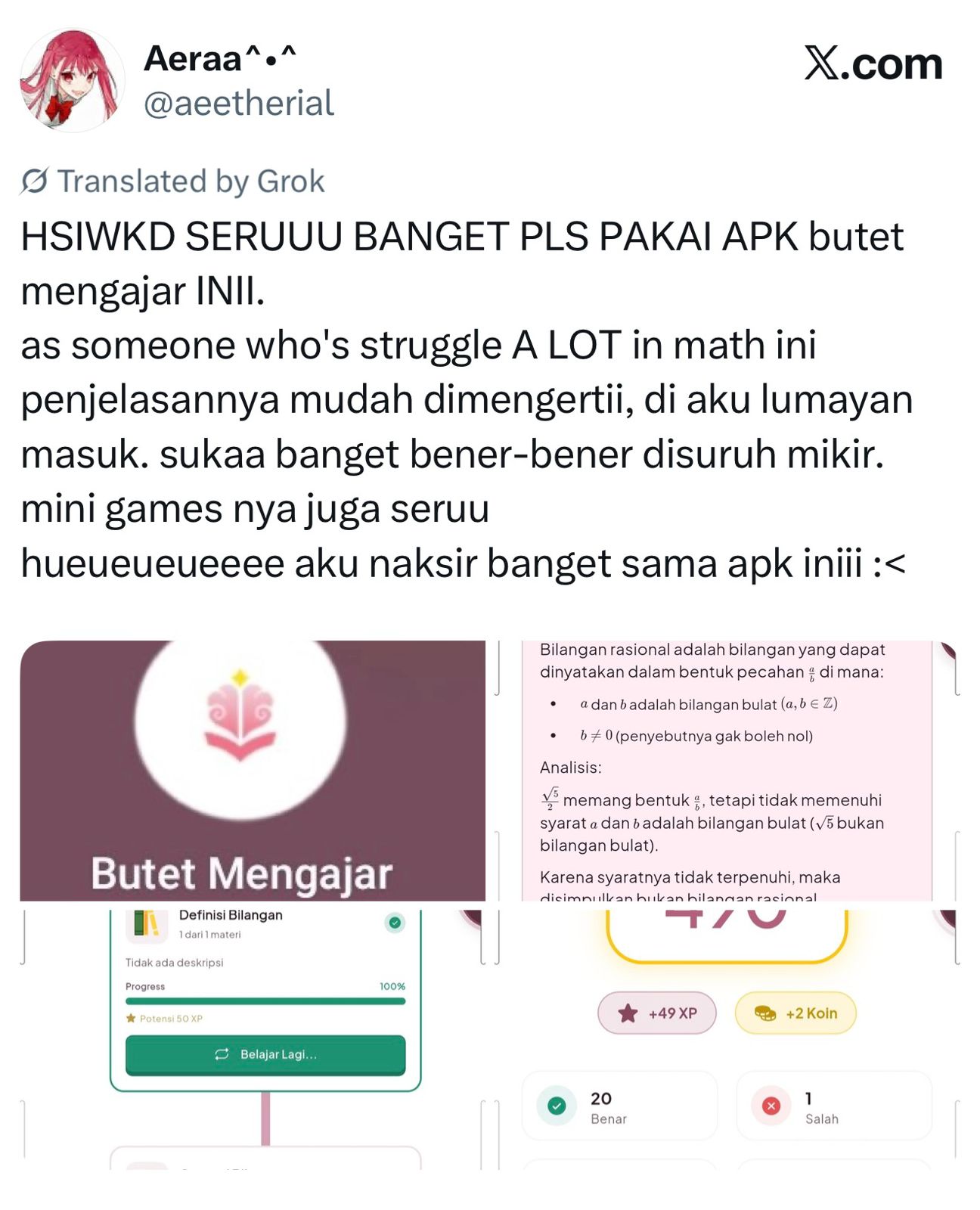 Testimoni pengguna SoulMath 4