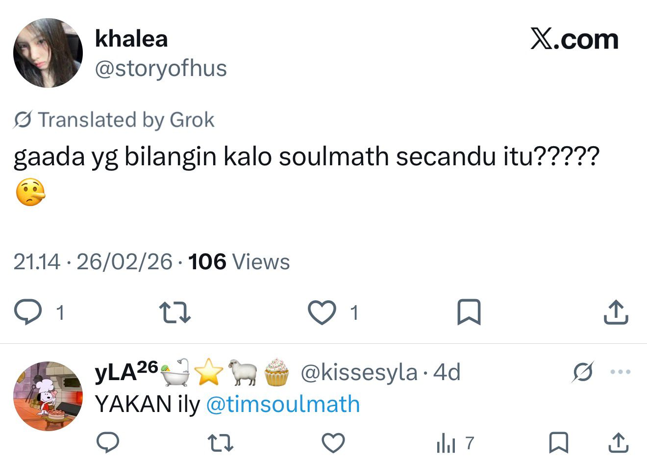 Testimoni pengguna SoulMath 5